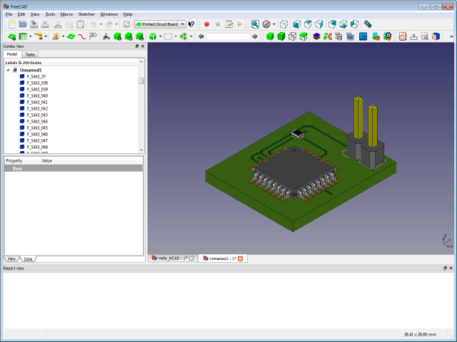 using freecad for blueprints